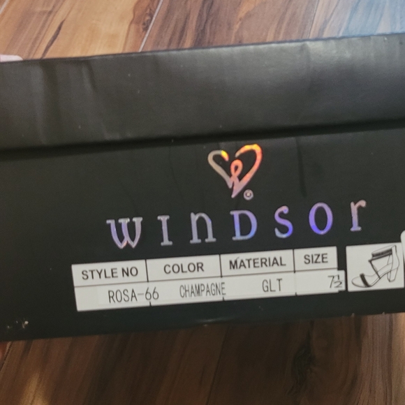 Windor Rhinestone block heels - Picture 6 of 6